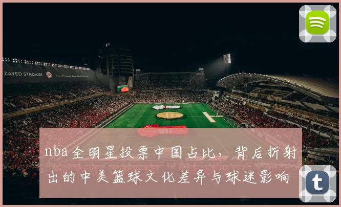 nba全明星投票中国占比，背后折射出的中美篮球文化差异与球迷影响力几何？