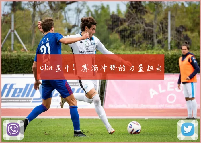 cba蛮牛！赛场冲锋的力量担当